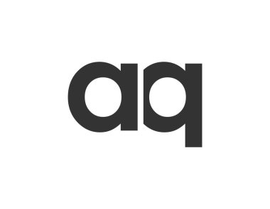 El Kaide yaratıcı geometrik başlangıç tabanlı modern ve minimal logo. Bir q modayı yazı tipi harfi.