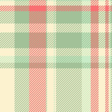 Köpek dişi desenli dikişsiz kumaş, hediye kartı kontrolü tekstil geçmişi. Müşteri ekose vektör deseni ışık ve pastel renk paletinde.