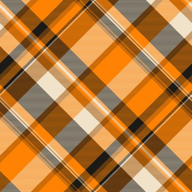 Dinlen tekstil vektör deseni, ekose kumaş. Parlak ve açık renk paletinde resimleme denetimi kusursuz doku arkaplanı.
