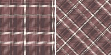 Tartan vektörünün kumaş arkaplanı, desenli tekstil kontrolü dokusu ile kusursuz. Sonbahar renklerinde ayarlanmış. Hediyeler için eşsiz hediye kağıdı tasarımları.