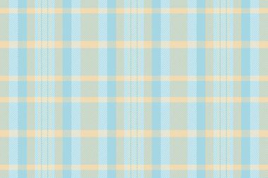 Kumaş kumaş dokusu ekoseli kumaş tartanı ışık ve buğday renklerinde kusursuz bir arkaplan vektörü ile.