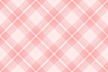 Yumuşak arkaplan tartan deseni, giysi vektör ekose kontrolü. Hiçbir insan tekstil dokusu açık ve beyaz renklerde dikişsiz kumaş.