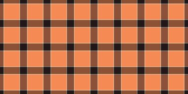 Şekillendirme vektör dokusu, tebrik kartı tekstil deseni. Kabile geçmişi tartan ekoseli turuncu ve pastel renk paleti ile kontrol.