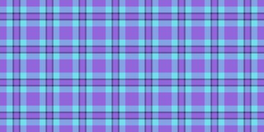 Çıktı dokusu dikişsiz tartan, popüler ekose kumaş taşıyıcısı. Mavi ve cyan renk paletinde ev tekstil arkaplan denetimi deseni.