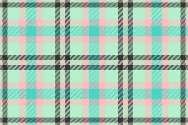 60 'ların vektör desenli tartan, ekose arka plan kontrolü. Kısa kumaş tekstil dokusu ışık ve gri renk paletinde pürüzsüz.