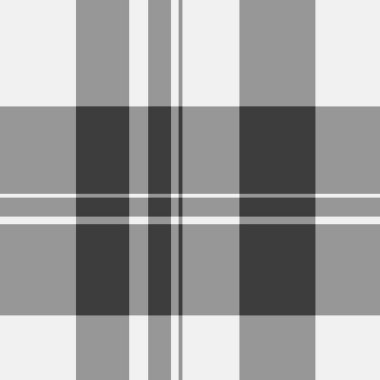 Kaliteli desenli ekose arka plan, dikişsiz kumaş tartan. Bağlanmış tekstil vektör dokusu klasik gri ve beyaz renk paletinde kontrol edilsin.