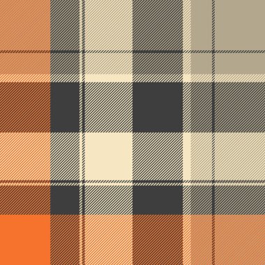 Muhteşem, dikişsiz tartan, Afrika tekstil desenli ekose. Gri ve pastel renk paletinde canlandırma vektörü arka plan kontrolü.