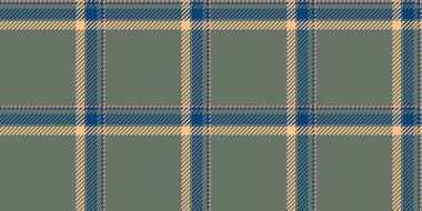 Dining room textile background plaid, template vector check pattern. Youth fabric texture tartan seamless in pastel and cyan colors palette. clipart