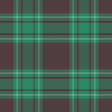 Vektör kontrol geçmişini aç, desenli kumaş kumaş tartanı. Nane ve pastel renk paletinde dikdörtgen kumaş deseni.