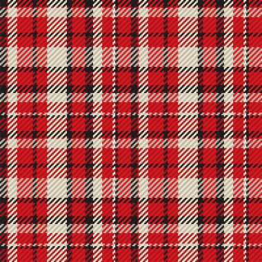 İskoç ekosesinin kusursuz deseni. Kumaş dokusunu kontrol ederek tekrarlanabilir arkaplan. Çizgili tekstil izinin düz vektör arkaplanı.