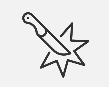 Çizilmiş yüzey simgesi. Direnç işaretini tırmala. Kırık ekran sembolü. Vektör tasarım ögesi.