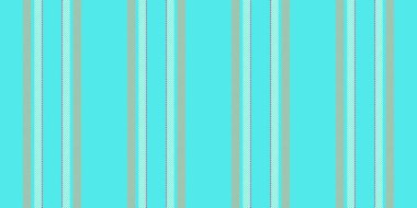 Kartpostal çizgileri arka plan dokusu, gerçek kumaşsız şerit. Deniz mavisi ve açık somon renginde mevsimsel dikey desen vektörü.