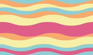 Dalgalı, parlak renklerde dalgalı çizgileri olan soyut bir arka plan, dalgalı, sıvı bir etki yaratıyor. Düz kıvrımlar ve dokulu çizgiler tasarıma zarafet, yaratıcılık ve canlılık ekler. Bu vektör dokunuşu, duvar kağıdı, tekstil veya grafik kullanımı için idealdir