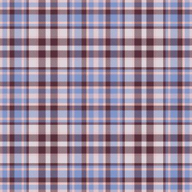 Ekose desenli. Kumaş dokusunu kontrol et. Vektör tekstil baskı tasarımı.