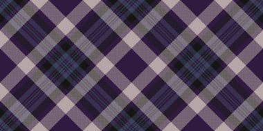 Tekstil desenli boya, flanel kontrol vektör tartan. Ekose arka plan kumaşı koyu ve pastel renklerde pürüzsüz..