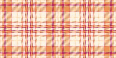 Renksiz kumaş, pencere arkası tekstil dokusu. Mısır ipeği ve turuncu renk paletinde zengin tartan vektör ekoseli desen.