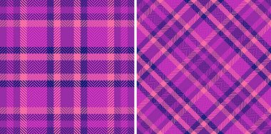 Arka plan tartan dokusunun tekstil dokusunu ekoseli vektör deseniyle kontrol et. Renkli moda seçimleri için canlı görünüm olarak uzay renklerini ayarlayın.
