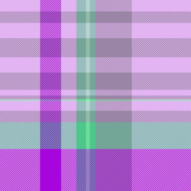 Mozaik ekoseli kontrol, tekstil vektör arkaplanı ayarlanıyor. Izgara tartan desen kumaş ışık ve pastel renk paletinde.