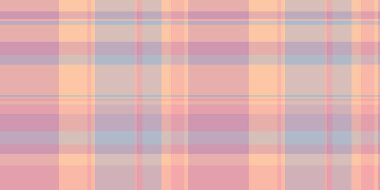 Küçük arkaplan desenli tekstil, yaratıcı doku kontrolü tartan. Tekrarlanabilir desenler ekose kumaş vektörü ışık ve pastel renk paletinde pürüzsüz.