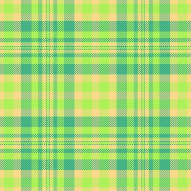 Serene desenli arka plan kusursuz, yapım tartan ekoseli kontrol. Havlu vektör kumaş dokusu yeşil ve nane rengi paleti.