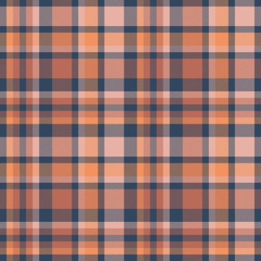 Cazibe kontrol vektörü ekoseli, kültürel tekstil dikişsiz kumaş. Cyan ve açık renk paletinde mendil tartan desen arkaplanı.