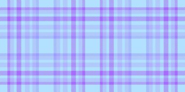 Sevgililer Günü tekstil kusursuz vektörü, klasik kumaş kontrolü geçmişi. Tazılar desenli ekose desenli tartan ve mavi renk paleti.