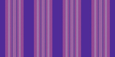 Brezilya model vektör arka planı, sıcak kumaş tekstil şeridi. Folklor dikey dikey çizgiler menekşe ve pembe renk paleti deseni.