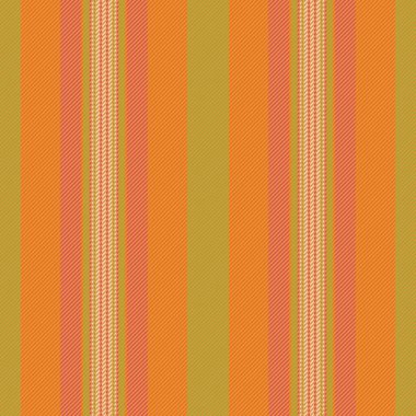 Yastık desenli kumaş, dikey vektör çizgileri satın al. Sevgililer Günü Tekstil desenli turuncu ve limon rengi paleti.