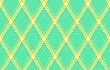 Argyle geometrik eşkenar dörtgenin kusursuz deseni. Harlequin duvar kağıdı tasarımını kontrol et. Web geçmişi için klasik elmas şekilli tekstil malzemesi, baskı kumaşı, kazak, ambalaj kağıdı, hediye kartı, davetiye.