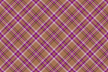 Tartan ekoseli arka plan, çapraz kontrol, kusursuz desen. Tekstil baskısı için vektör kumaş dokusu, ambalaj kağıdı, hediye kartı, duvar kağıdı düz tasarım.