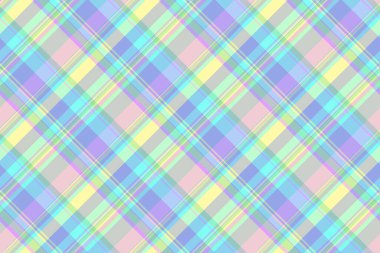 Tatil tekstil dokusu, ekose vektörleri rastgele kontrol et. Işık ve pastel gri renk paletinde tek arkaplan dikişsiz kumaş tartan.