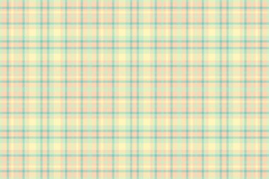 Yaratıcı tekstil kontrol kumaşı, erkeksi doku vektör arka planı. Aydınlık ve gök mavisi palette golf pürüzsüz ekoseli desen.