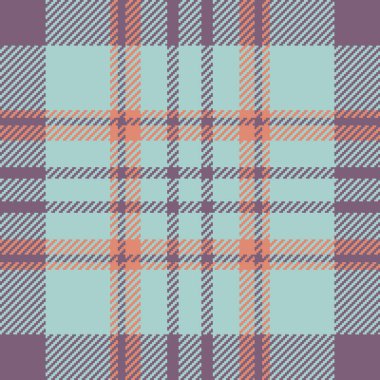 Ekose ekoseli, ipeksi arkaplan desenli, pürüzsüz. Işık ve pastel renk paletinde Daisy tekstil kumaş vektör dokusu.