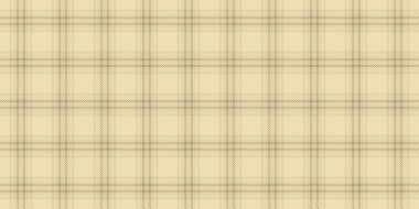 Peçete vektör kontrolü tekstil, özelleştirilmiş doku tartan deseni. İnternet ekose kumaş arkaplanı ışık ve kehribar renk paletinde.