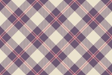 Boş dikişsiz kumaş taşıyıcısı, yeni yıl tekstil tartan arka planı. Pastel ve açık renk paletinde gençlik ekose desen denetimi.