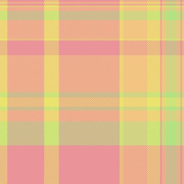 Ağ tekstil vektör arka planı, çok renkli kumaş dikişsiz desen. Süslü ekose desenli tartan denetimi kırmızı ve kehribar rengi.