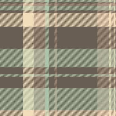 Kabile kumaşı dokusu, aşınmış desenli tartan kontrolü. Pastel ve açık renk paletinde el yapımı arka plan ekosesiz vektör.