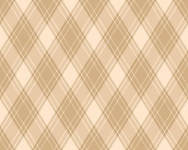 Argyle geometrik eşkenar dörtgenin kusursuz deseni. Harlequin duvar kağıdı tasarımını kontrol et. Web geçmişi için klasik elmas şekilli tekstil malzemesi, baskı kumaşı, kazak, ambalaj kağıdı, hediye kartı, davetiye.