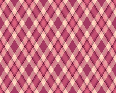 Argyle geometrik eşkenar dörtgenin kusursuz deseni. Harlequin duvar kağıdı tasarımını kontrol et. Web geçmişi için klasik elmas şekilli tekstil malzemesi, baskı kumaşı, kazak, ambalaj kağıdı, hediye kartı, davetiye.