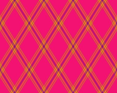 Argyle geometrik eşkenar dörtgenin kusursuz deseni. Harlequin duvar kağıdı tasarımını kontrol et. Web geçmişi için klasik elmas şekilli tekstil malzemesi, baskı kumaşı, kazak, ambalaj kağıdı, hediye kartı, davetiye.