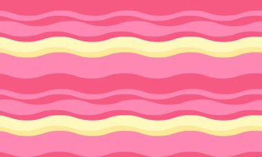 Dalgalı, parlak renklerde dalgalı çizgileri olan soyut bir arka plan, dalgalı, sıvı bir etki yaratıyor. Düz kıvrımlar ve dokulu çizgiler tasarıma zarafet, yaratıcılık ve canlılık ekler. Bu vektör dokunuşu, duvar kağıdı, tekstil veya grafik kullanımı için idealdir