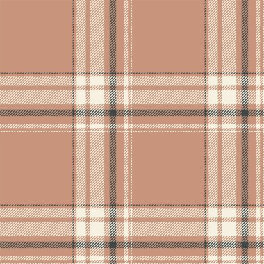 Ekose desenli. Kumaş dokusunu kontrol et. Vektör tekstil baskı tasarımı.