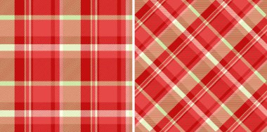 Ekoseli kumaşın vektör dokusunu tartansız arka plan deseniyle kontrol et. Premium kaliteli ürünler için yaz renklerinde ayarlandı.