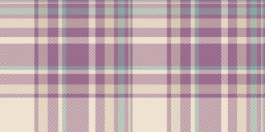 Bebek desenli tartan vektör, Kore kumaş kontrolü. Işık ve pastel renk paletinde ekosesiz arkaplan dokusu.