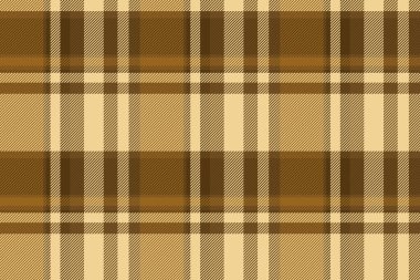 Panel dikişsiz vektör kumaşı, beceri arkaplan tekstil ekoseli. Çevrimiçi desen tartan kontrol dokusu turuncu ve kehribar renk paleti ile.