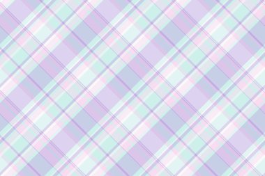 Sıcak arka plan tartan vektörü, kumaş örneği kontrolü. Kalitesiz desensiz ekose tekstil ışık ve beyaz renk paleti.