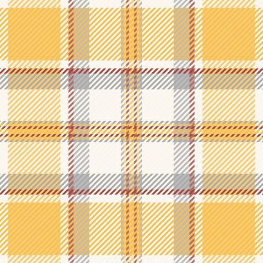 Tattersall özgeçmiş kontrolü, tartan vektör kumaşı yükleniyor. Kehribar ve deniz kabuğu renk paletinde pürüzsüz ekose kumaş deseni.