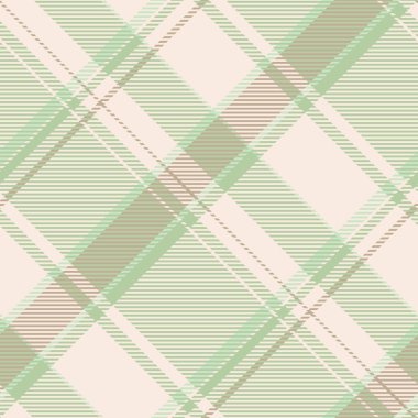 Kulüp desenli tekstil kumaş, tekrarlanan doku kontrolü tartan. Sert ekoseli arka plan ışık ve pastel renk paletinde pürüzsüz vektör.