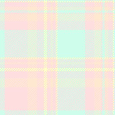 Giysi dokusu kusursuz, ekose kumaş desenli. Resim vektörü tekstil denetimi arkaplanı açık ve badem rengi paletinde.