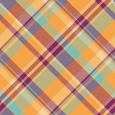 Herringbone dikişsiz tekstil kontrolü, Hanuka kumaş deseni. Turuncu ve pembe renk paletinde yaşlı arkaplan dokusu ekose vektörü.